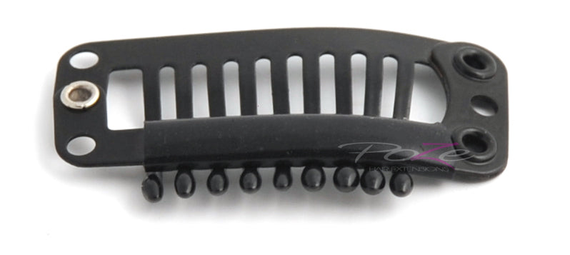 Single Clips Black - 10 pcs